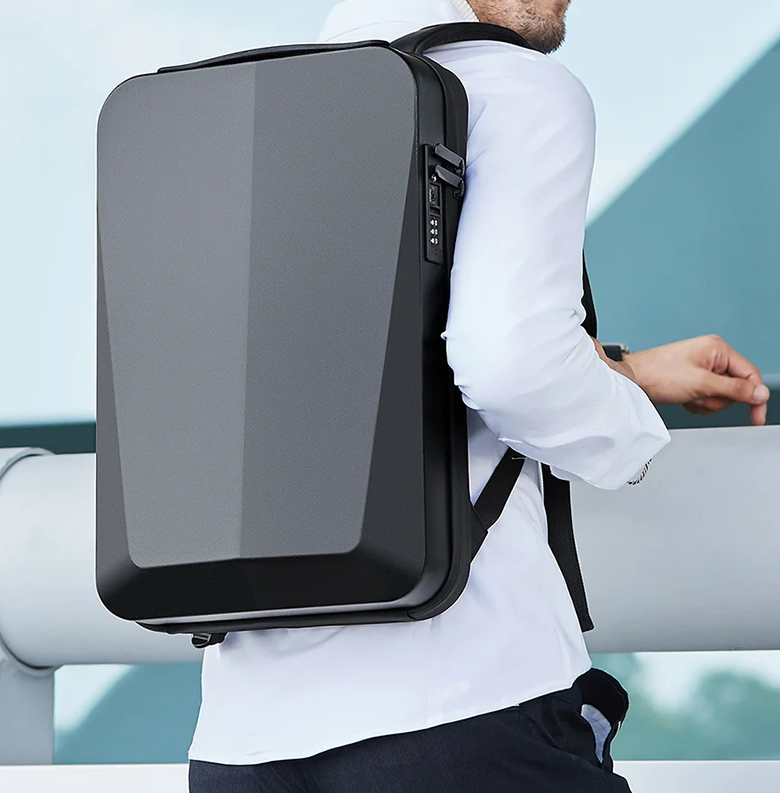 BANGE Hard Shell Backpack Anti-Theft Business Backpacks 15.6