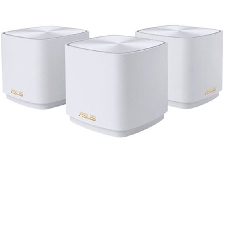 ASUS ZenWiFi AX Mini XD4 - AX1800 Whole-Home Mesh Wi-Fi 6 System 3 Pack - White