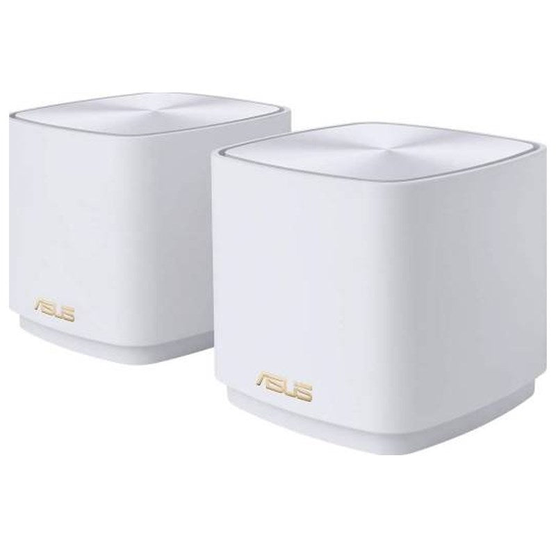 ASUS ZenWiFi AX Mini XD4 - AX1800 Wireless Whole-Home Mesh Wi-Fi 6 System 2 Pack - White