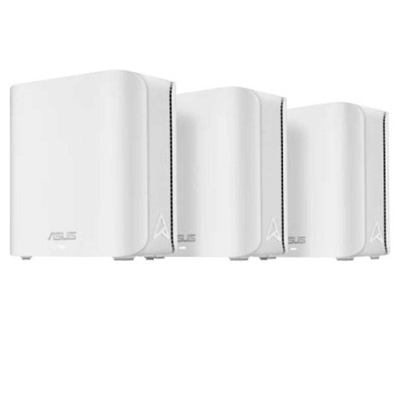 ASUS ZenWiFi BD4 Dual-band Wi-Fi 7 (802.11be) AiMesh Extendable Router - 3 Pack - White