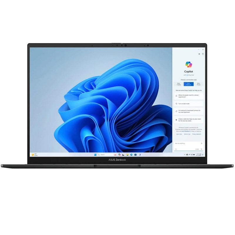 ASUS Zenbook 14 OLED 14” WUXGA Touch Laptop, Intel Core Ultra 7 - Intel Evo Edition, 16 GB RAM, 1 TB SSD - Jasper Grey - English Keyboard