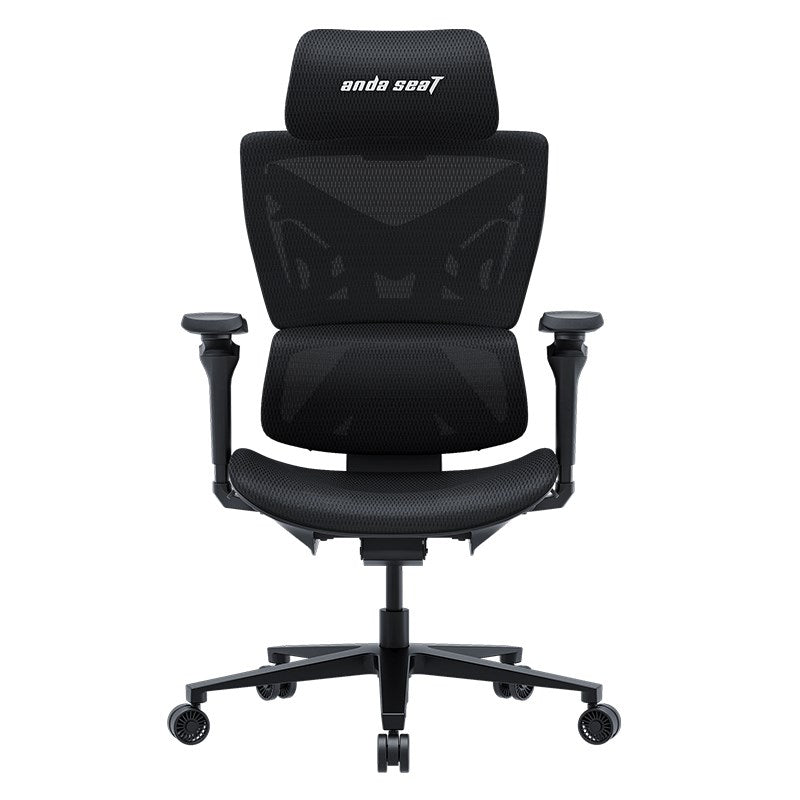 Andaseat X-Air Pro Mesh Gaming Chair, PA Plastic, Mesh Fabric, XL Size - White