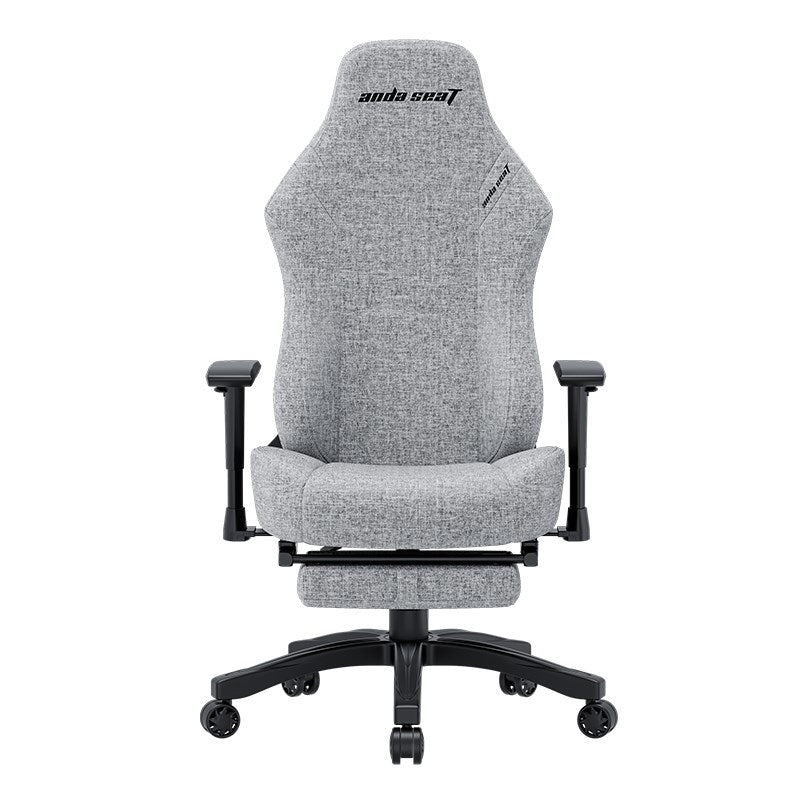 Andaseat Luna Pro with Footrest, Large Gaming Chair, Fabric