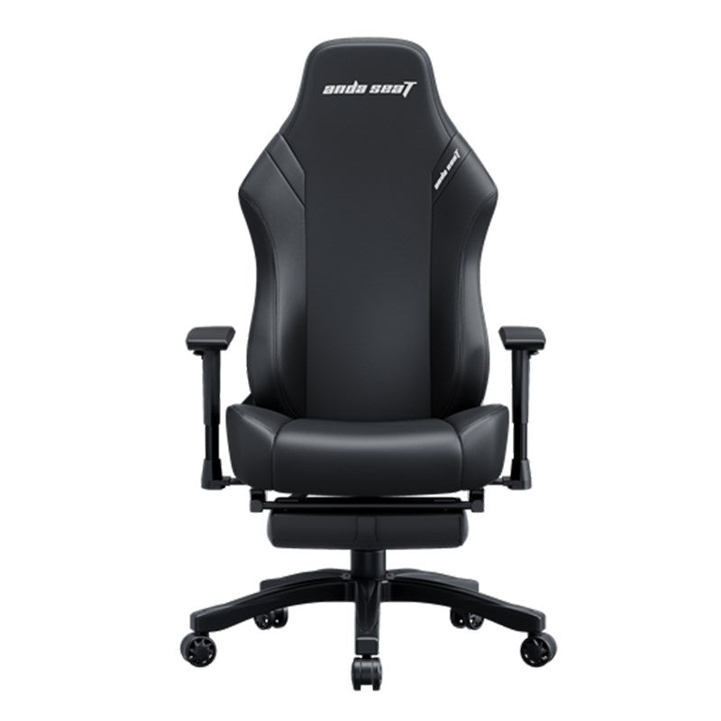 Andaseat Luna Pro with Footrest, Large Gaming Chair, PVC Leather