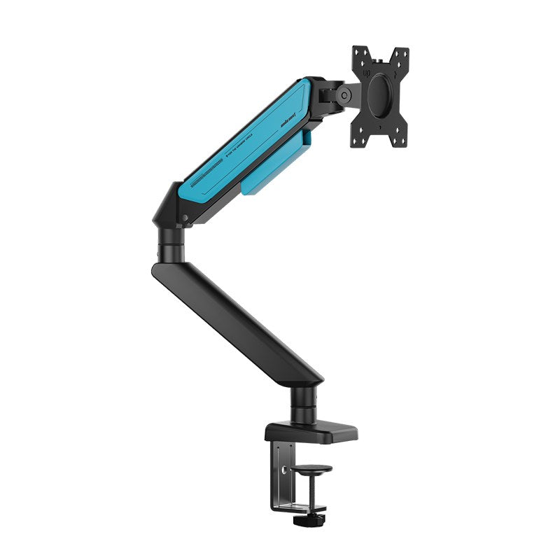 AndaSeat Stealth II Duo A6D-2S Ergonomic Monitor Arm - 17"-32" Inch / Black/Blue