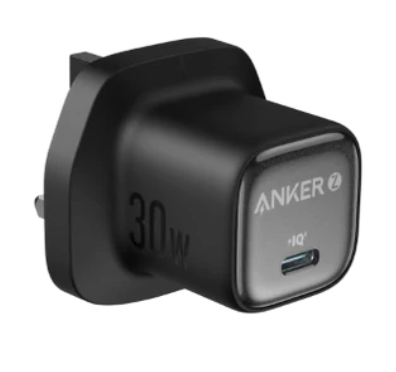 Anker Zolo Charger (30 W, PD 3.0) - Black