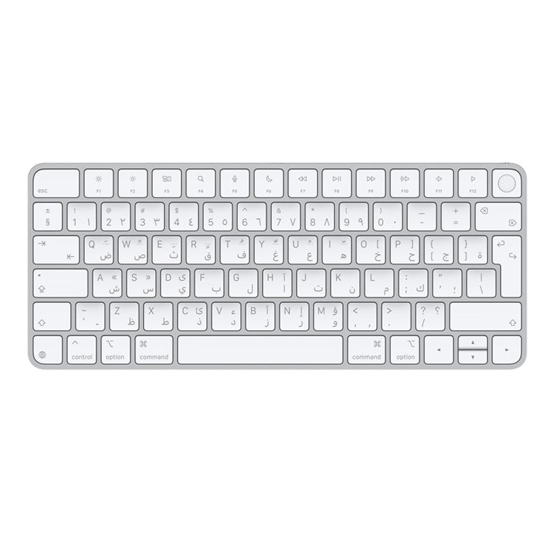 Apple Magic Keyboard with Touch ID for Mac Models with Apple Silicon (USB–C) - Arabic