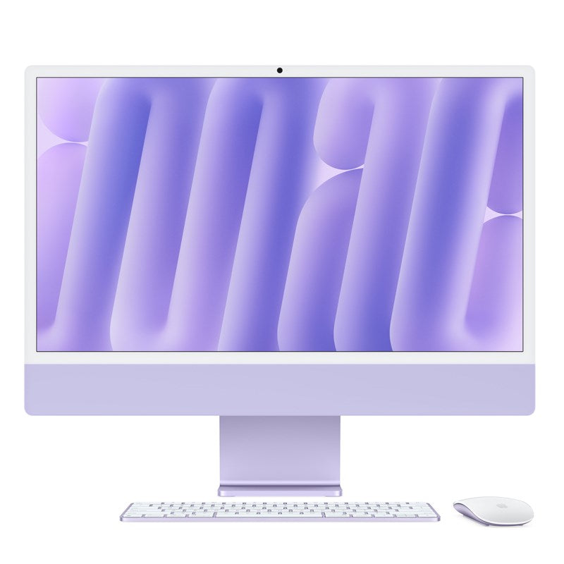 Apple iMac with Retina 4.5K Display: Apple M4 Chip with 10‑core CPU and 10‑core GPU, 16 GB, 256 GB SSD