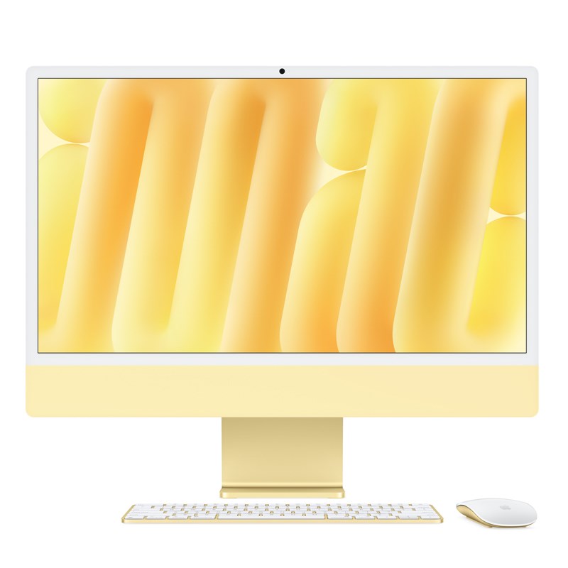 Apple iMac with Retina 4.5K Display: Apple M4 Chip with 10‑core CPU and 10‑core GPU, 16 GB, 256 GB SSD