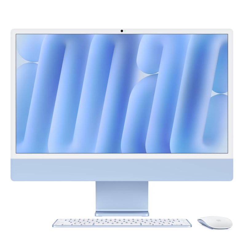 Apple iMac with Retina 4.5K Display: Apple M4 Chip with 10‑core CPU and 10‑core GPU, 24 GB, 512 GB SSD