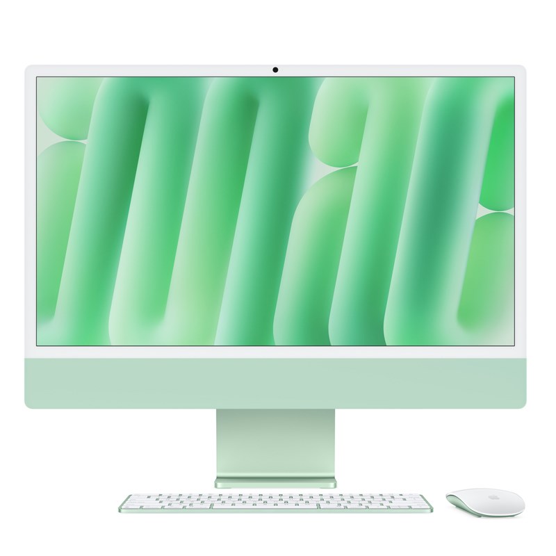 Apple iMac with Retina 4.5K Display: Apple M4 Chip with 10‑core CPU and 10‑core GPU, 24 GB, 512 GB SSD