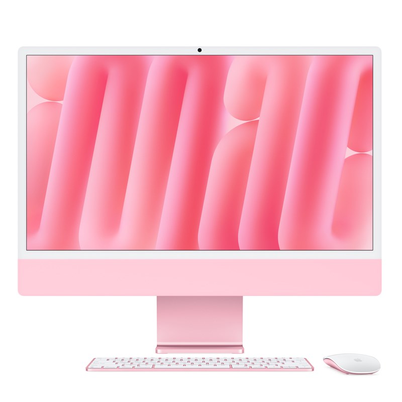 Apple iMac with Retina 4.5K Display: Apple M4 Chip with 10‑core CPU and 10‑core GPU, 24 GB, 512 GB SSD