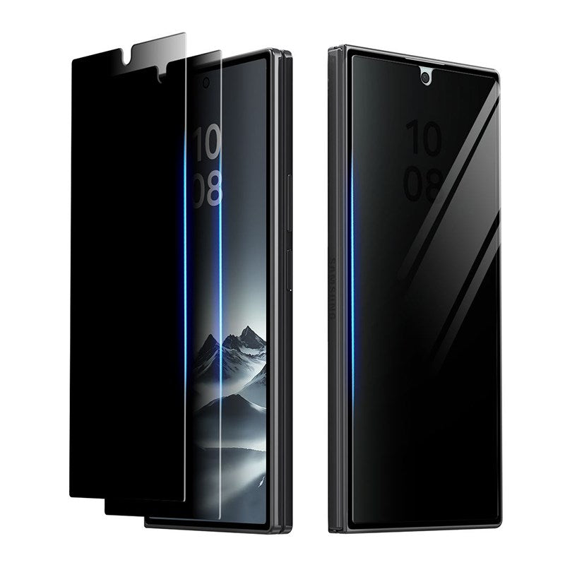 Araree Sub Core Front Screen Protector Tempered Glass For Samsung Galaxy Z Fold7 - Privacy (2 Pcs)