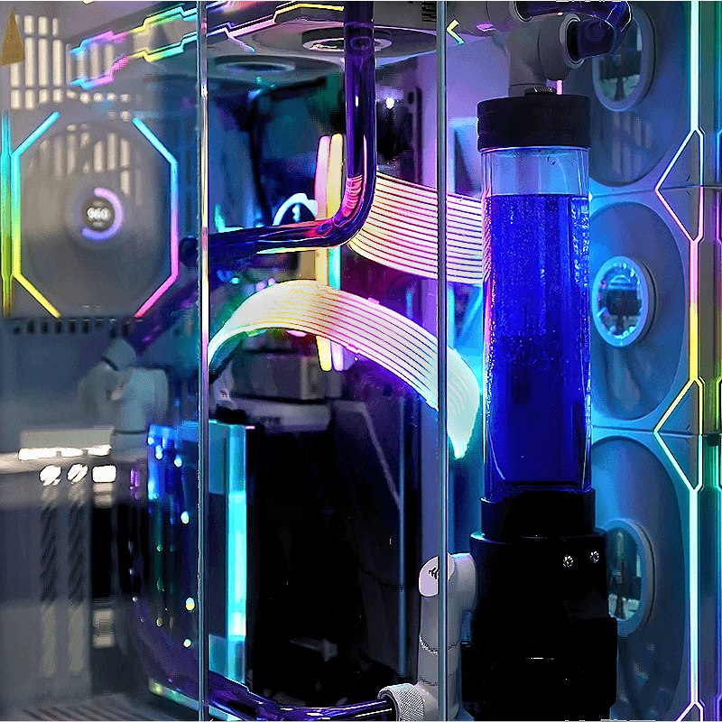 Custom Loop Gaming PC, Ryzen 7 9800X3D, RTX 5080 16GB, Windows 11 Pro