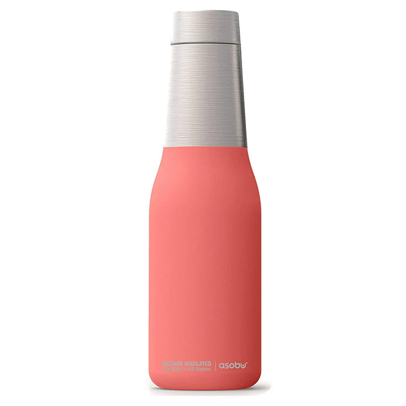 Asobu Oasis Vacuum Insulated Double Walled Water Bottle, 20 oz (600 ml)