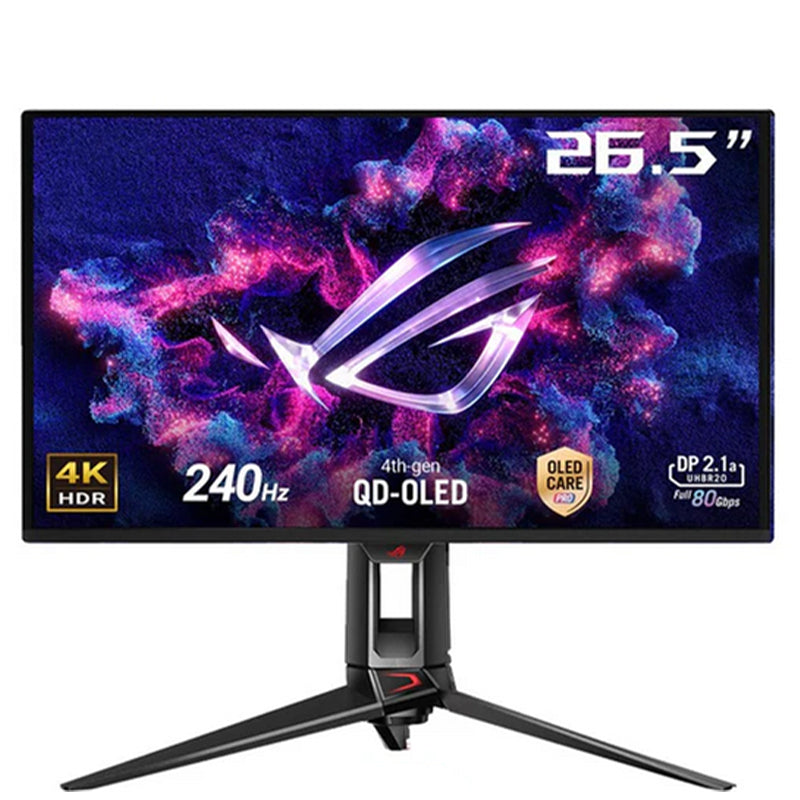 Asus ROG Strix OLED XG27UCDMG 27" 4K QD-OLED, 240 Hz, 0.03 ms, HDMI 2.1, G-SYNC Compatible Gaming Monitor