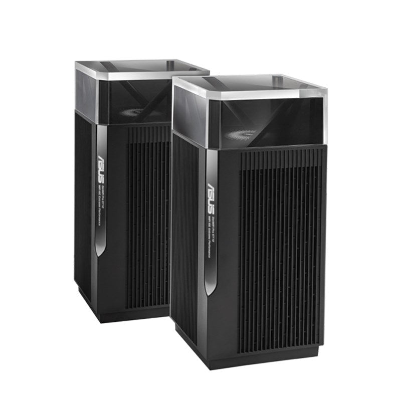 Asus ZenWiFi Pro ET12 AXE11000 Tri-Band Wi-Fi 6E Mesh System 2 Pack - Black