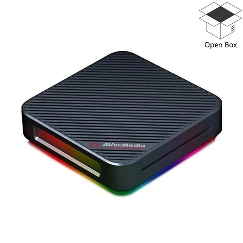 AverMedia GC555 Live Gamer BOLT 4Kp60 HDR Thunderbolt 3 Gaming & Streaming Capture Card - Open Box