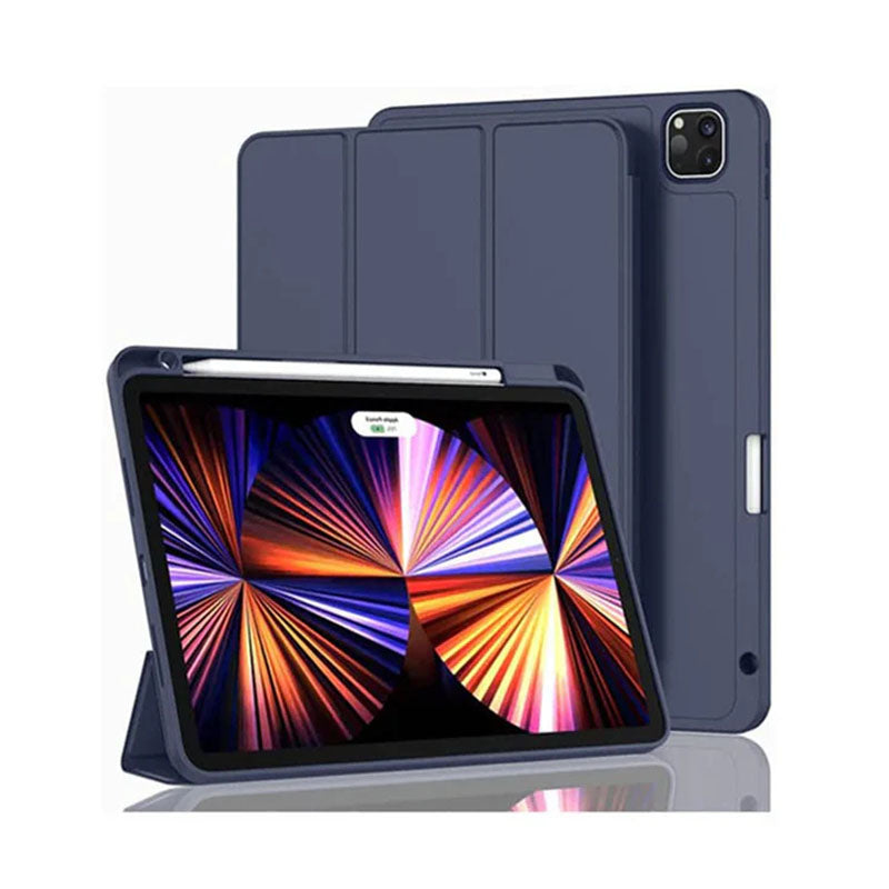 Soft Flexible Smart Case with Pencil Holder for iPad Pro 11 inch 2021 3rd Gen