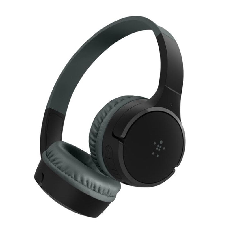 Belkin AUD002BTBK Soundform Mini Wireless On Ear Kids Headphones - Black