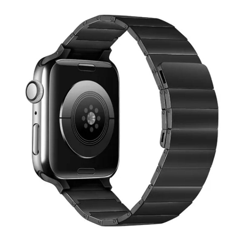 Magnetic Link stainless steel Bracelet Band Strap for Apple Watch 42MM , 44MM , 45MM , 49MM