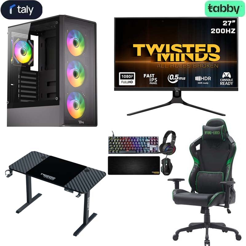 i5 Gaming PC, i5-14400F, RTX 5060 8GB, Windows 11 Pro Gaming Setup