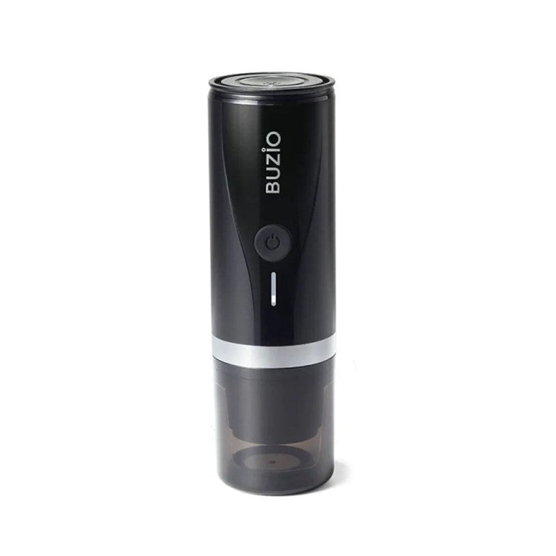 Buzio Portable Coffee Maker, Compact Espresso Machine - Black