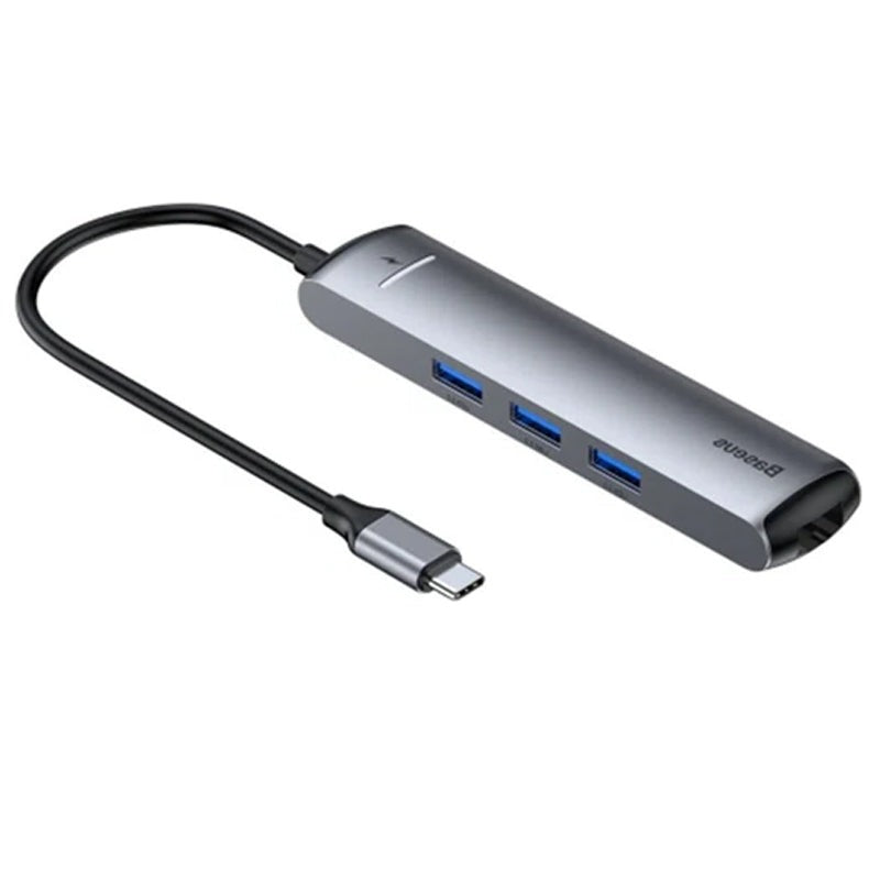 Baseus 6 In 1 Smart Type C Hub , USB, HDMI, Network