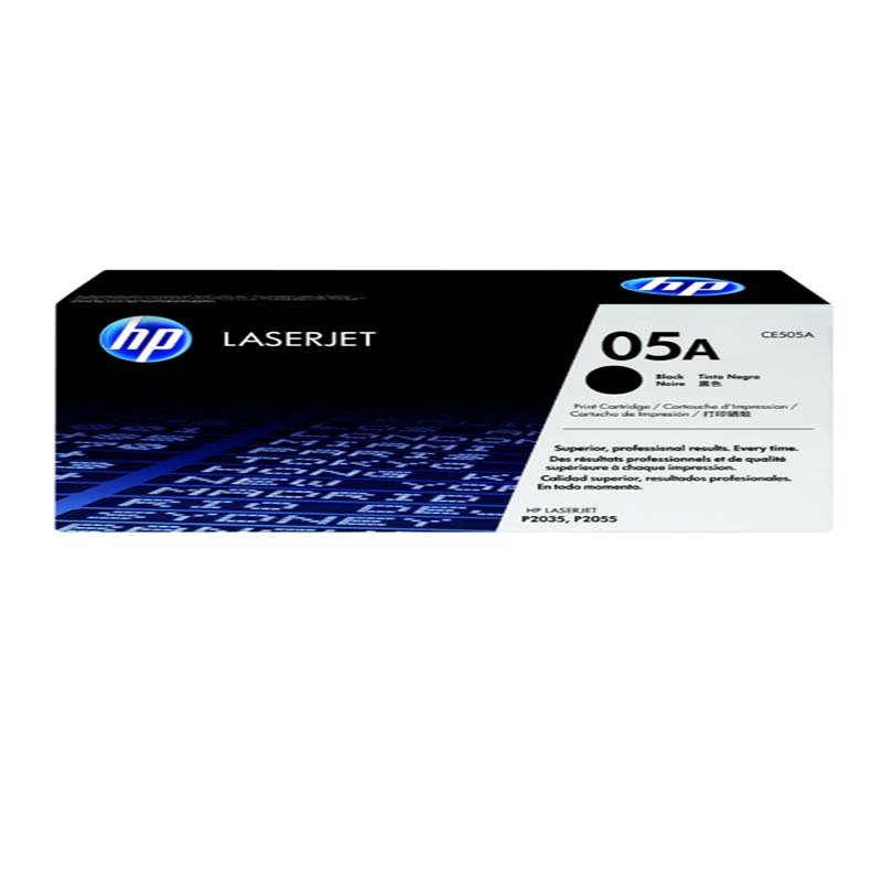 HP Black Toner CE505A