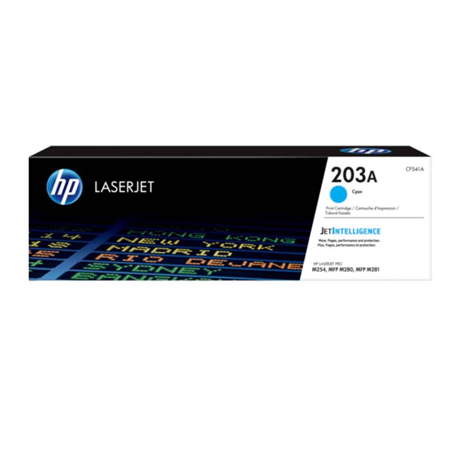 HP 203A Cyan Original LaserJet Toner Cartridge