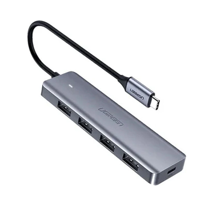 Ugreen 4-Port USB3.0 Hub with USB-C Power Supply, CM219