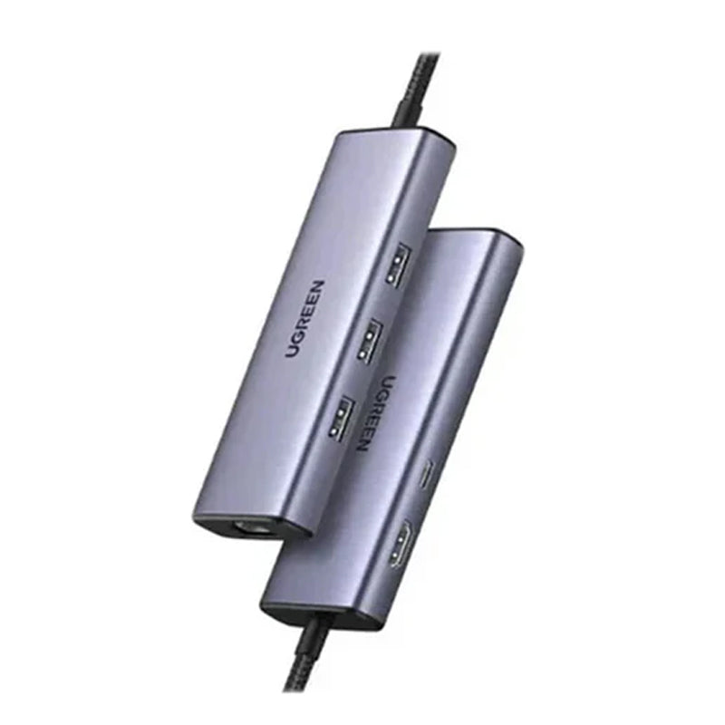 Ugreen Revodok 6-in-1 USB-C Hub (100W PD, 4K@30Hz HDMI)