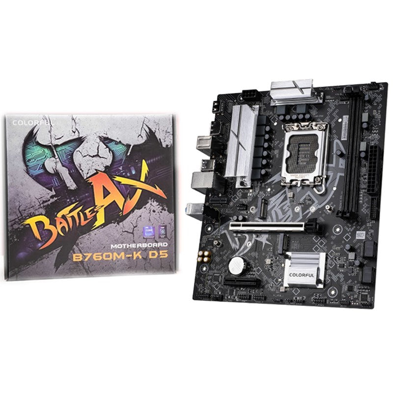 Colorful BATTLE-AX H610M-P WIFI D5 V20 DDR5 M-ATX Gaming Motherboard