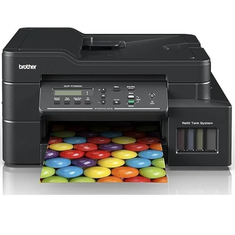 Brother Wireless All In One Ink Tank Printer, Automatic 2 Sided Features, Mobile & Cloud Print And Scan, High Yield Ink Bottles