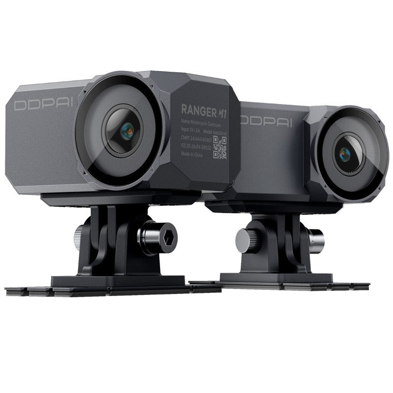 DDPAI Ranger M1, 3K Dual-Channel Motorcycle Dashcam, Ultra-Large F1.55 Aperture, Waterproof, Dustproof, Drop-Resistant