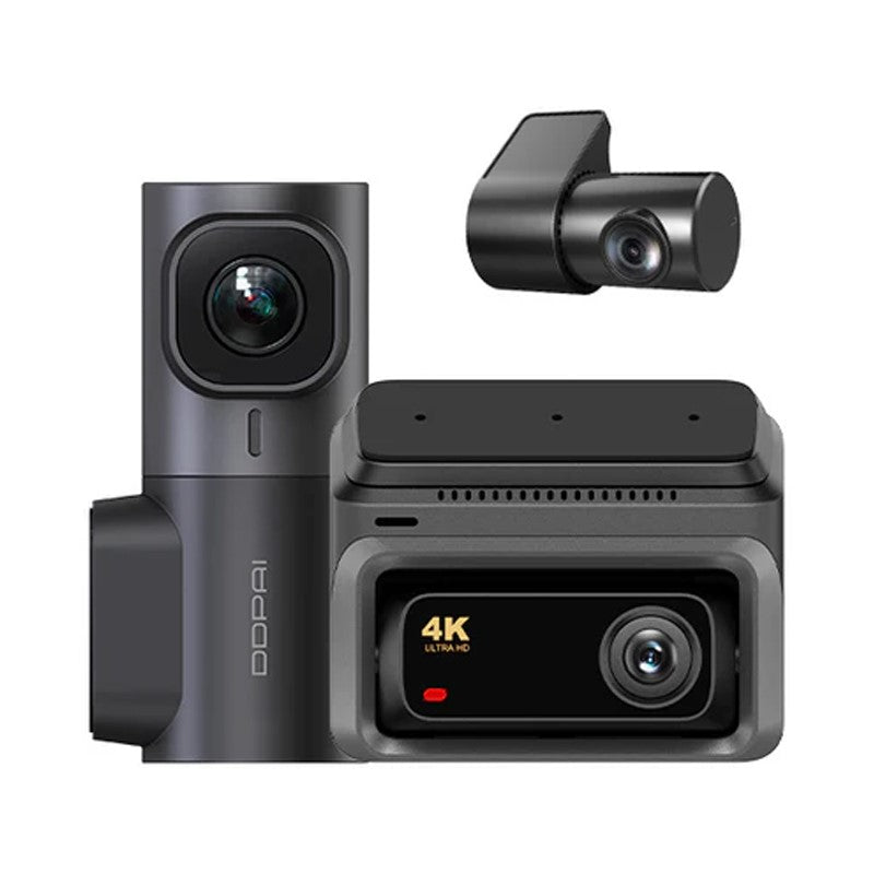 DDPAI Z60, 4G Three-Channel 4K Dashcam, Night Vision, Geofencing