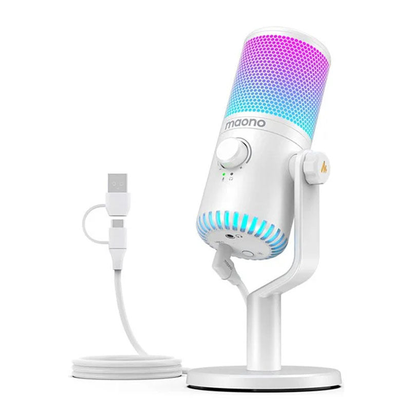 Maonocaster DM30 RGB USB Programmable Gaming Microphone for PC