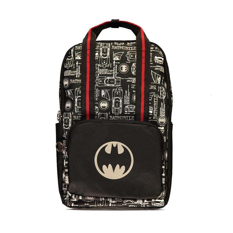 Difuzed Backpack: DC Comics - Batman, All Over Printed (AOP)