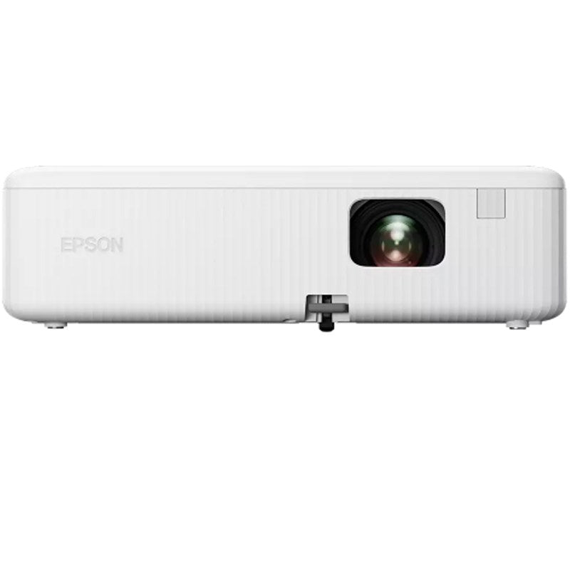 Epson CO-W01 Projector, WXGA, 3LCD Technology, 3000-Lumen Brightness, 378" Screen Size (V11HA86040)