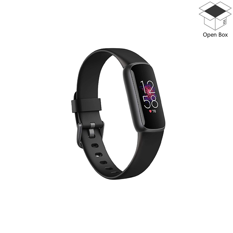 Fitbit Luxe Fitness and Activity Tracker - Black - Open Box