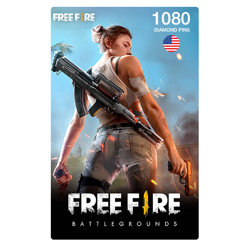 Buy Free Fire Diamond Pins 1080 - US Online in Kuwait | Blink