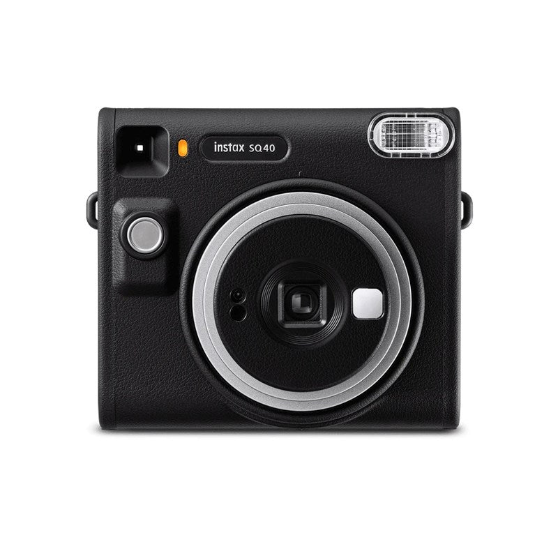 Fujifilm Instax Square SQ40 Instant Camera, Automatic Exposure, Selfie Mode, 62x62mm Photo Picture Size, Selfie Mirror