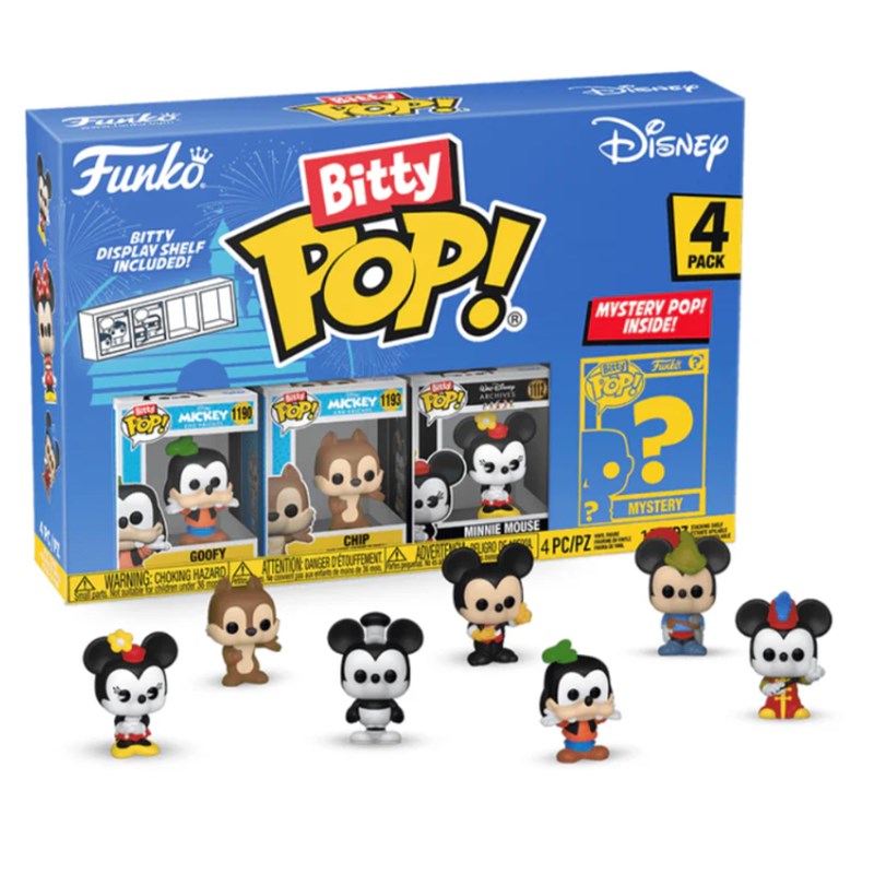 Funko Bitty Pop! Disney: Disney Classic - Goofy 4PK