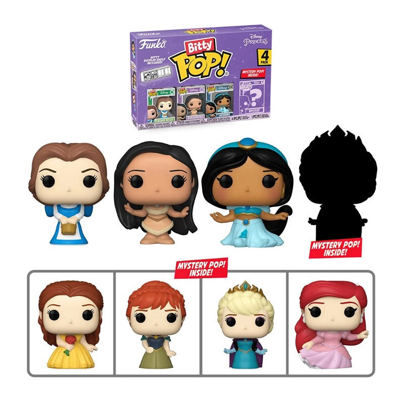Funko Bitty Pop! Disney: Disney Princesses - Belle 4pk