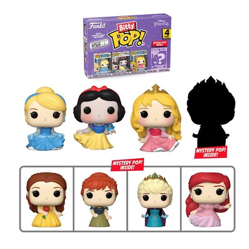 Funko Bitty Pop! Disney: Disney Princesses - Cinderella 4pk