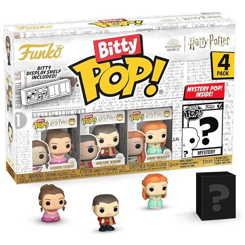 Funko Bitty Pop! Movies: Harry Potter Goblet of Fire - Hermione 4 pack