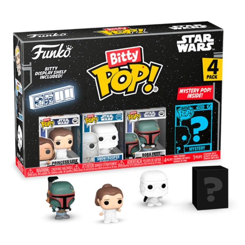Funko Bitty Pop! Star Wars: Star Wars - Leia 4 pack