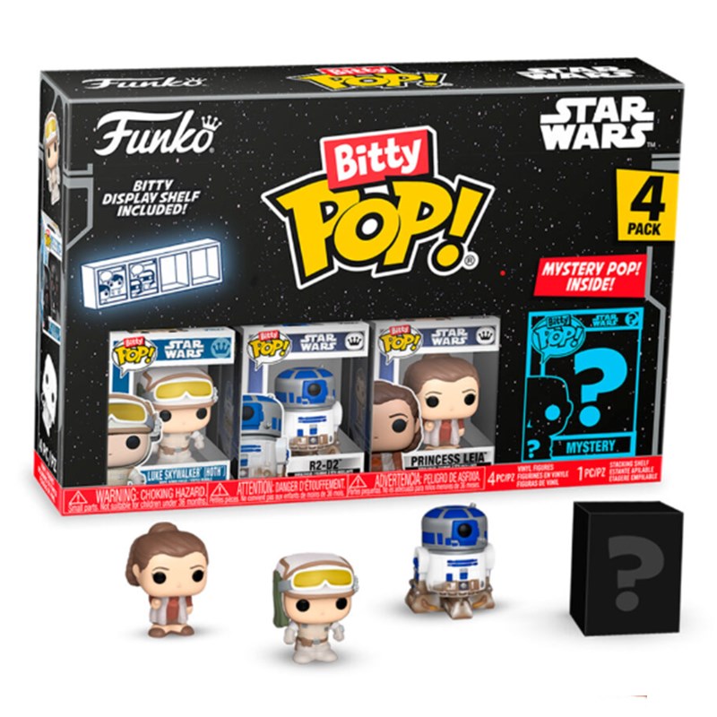 Funko Bitty Pop! Star Wars: Star Wars - Luke 4 pack