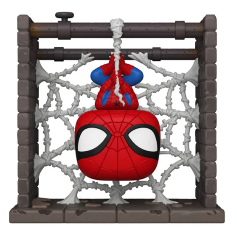 Funko Pop Deluxe! Marvel: Spider-Man (Webbed)(Exc)
