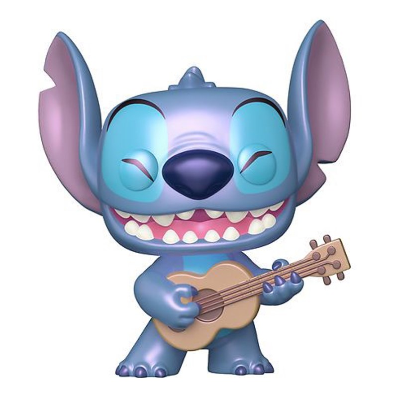 Funko Pop Jumbo! Disney: Lilo and Stitch - Stitch with Uke (Exc)